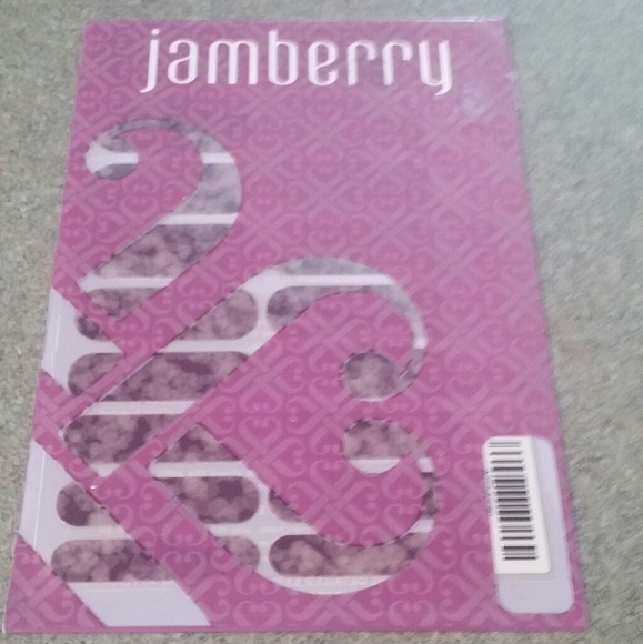 Brand New Purple Marble Design Jamberry Nails - Picture 1 of 3
